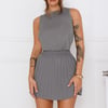 Everyday Icon Knit Top Grey