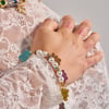 AKIRA Luxe Bear Charm Bracelet