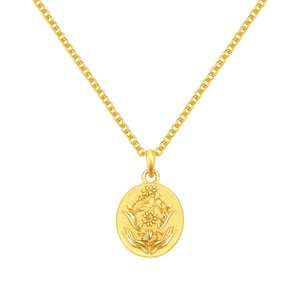 The Artist Pendant Necklace Sterling Silver