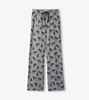 Women's Wild Moose Cotton Blend Pajama Pants