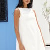 Effortless Icon Mini Dress White