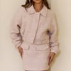 Snowy Starlet Jacket Blush