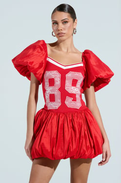AKIRA Sorry I'm Late Jersey Mini Dress | Size Large