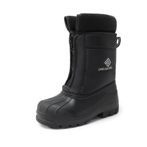 DREAM PAIRS Kids Waterproof Snow Boots for boys and girls