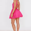 Midsummer Dream Bubble Mini Dress Pink
