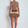 The Kera Satin Mini Dress