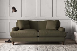 nkuku Deni Sofa | Make To Order | Medium | Recycled Cotton Moss