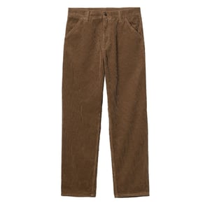 Carhartt WIP Single Knee Pant Tamarind Coventry Corduroy 34 Leg