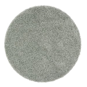 My Rug - Green Fleck Washable Rug - 100cm Dia Circle