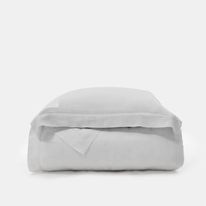 Signature Duvet Set Twin XL Calacatta Gray Beach House Linen , Luxury Organic Bedding and Sheet Sets , PROSSIONI