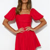 Pretty Pals Mini Dress Red