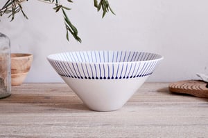 nkuku Iba Serving Bowl | Serveware | Small | Indigo