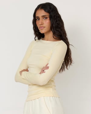 Lane Boatneck Top - Large