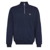 Barbour Beckhill Half Zip Sweatshirt Navy
