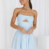 Lets Get It Poppin Dress Blue