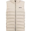 Weird Fish Atissa Lightweight Padded Gilet Egg Shell Size 10