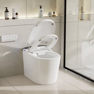 Automatic Smart Bidet Toilet with Built-in Tank 1.32 GPF