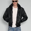 Nappa Leather Bomber Jacket