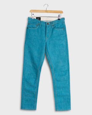 DJB0272 - Turquoise Selvedge - W29 L28 - Déjà Blue / 29 / 28