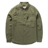 Left Hand Zip Pocket Shirt Olive