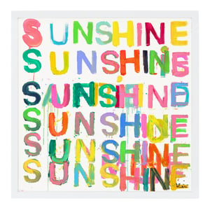 Here Comes The Sun Art Print