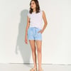 Everywhere Shorts - French Blue Stripes