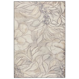 Art Floral Eco-Washable Rug - 185x275cm