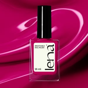 LENA Breathable & Water-Permeable Halal Nail Polish - Hijarbie Pink - LE10