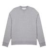 Sunspel Womens Loopback Sweatshirt Grey Melange