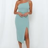 HELLO MOLLY Taking It Back Dress Sage