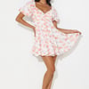 Dreams To Be Mini Dress Orange