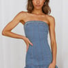 Sweet Words Dress Blue