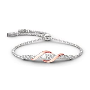 Jeulia Never Apart Bracelet