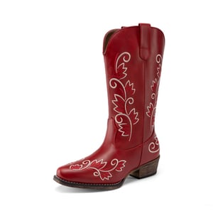 DREAM PAIRS Vintage inspired Women   s Cowboy Boots