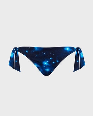 Vilebrequin - Women Side Tie Bikini Bottom Pégase - Swimwear - Flamme - Blue - Size L