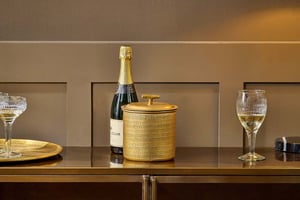 nkuku Nalgora Ice Bucket | Kitchen & Dining Accessories | One Size | Antique Brass