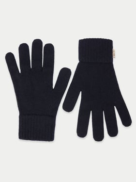 Essential Knit Cashmere Gloves - 8 / Black / AK0256-1481