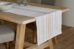 nkuku Buna Table Runner | Kitchen & Dining Accessories | One Size | Clay