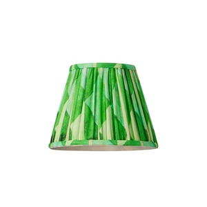 18cm pendant shade in green harlequin by Matthew Williamson