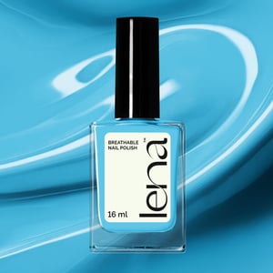 LENA Breathable & Water-Permeable Halal Nail Polish - Azure Do - LE95