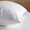White 100% Cotton Pillow Protector