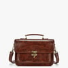 Women's Perforated Messenger Bag