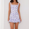 All Dressed Up Mini Dress Lilac