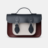 The 11 Inch Batchel - Clay, Oxblood & Navy