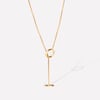 Whispers Vine Golden Necklace