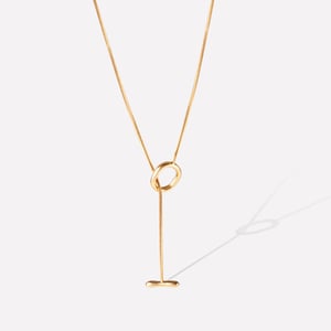 Whispers Vine Golden Necklace