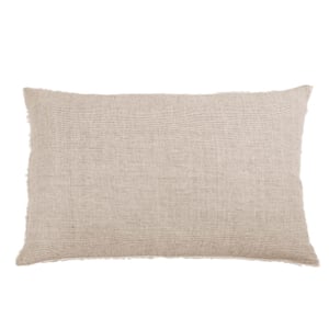 Logan Linen King Sham   Terra Cotta