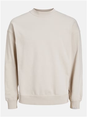 Jack & Jones Collective Sweat Crew Neck - Moonbeam - XL