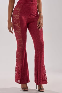 AKIRA Love Bomb Lace Pants | Size 1X