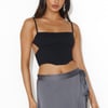 Fave Crop Top Black
